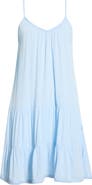 Nordstrom Tiered Crinkle Cover-Up Dress