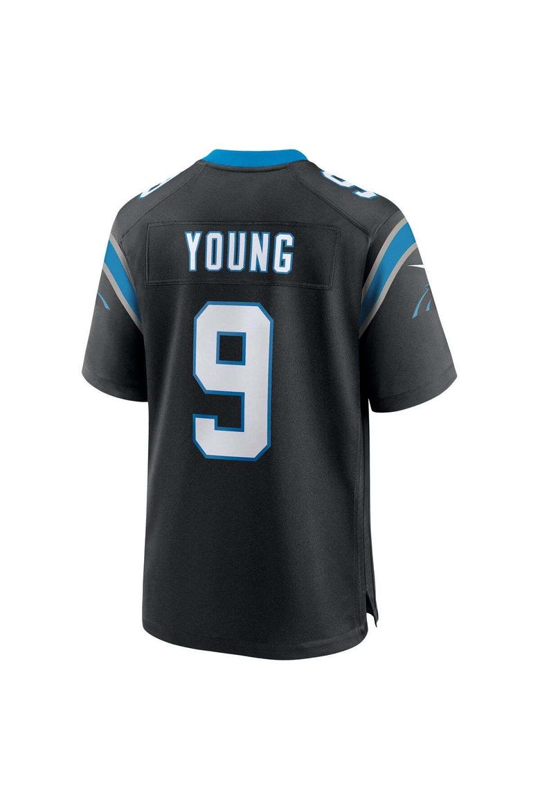 Men's Nike Bryce Young Black Carolina Panthers Team Game Jersey, Alternate, color, Black