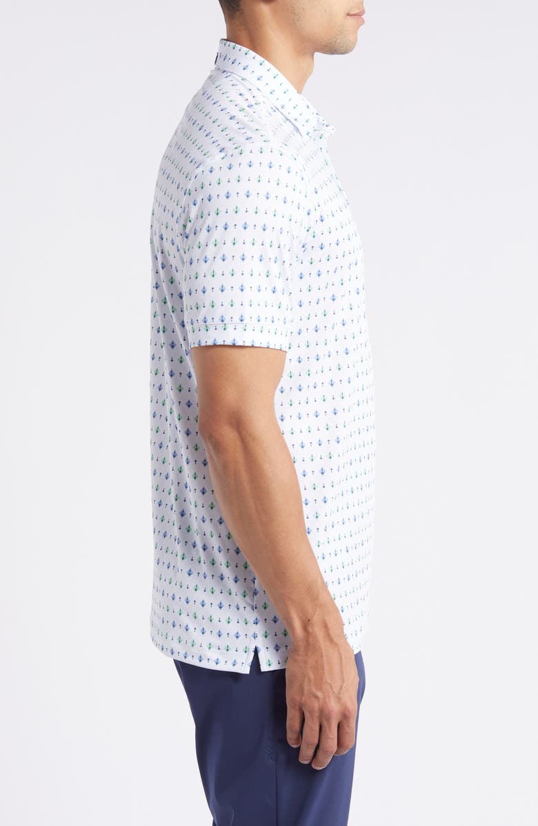 Mizzen+Main Versa Geo Print Performance Polo, Alternate, color, 