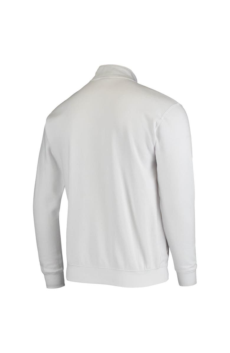 COLOSSEUM Men's Colosseum White Colorado Buffaloes Tortugas Logo Quarter-Zip Jacket, Alternate, color, White