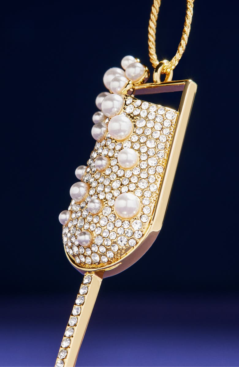 BaubleBar Bubbly & Bright Ornament, Alternate, color, Gold