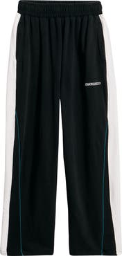 Iets Frans Harri Paneled Baggy Cotton Fleece Sweatpants