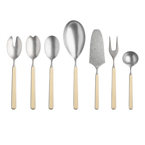 Fantasia Pewter Serving Set - 7 Pieces