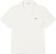 Lacoste Johnny Collar Cotton & Linen Piqué Polo