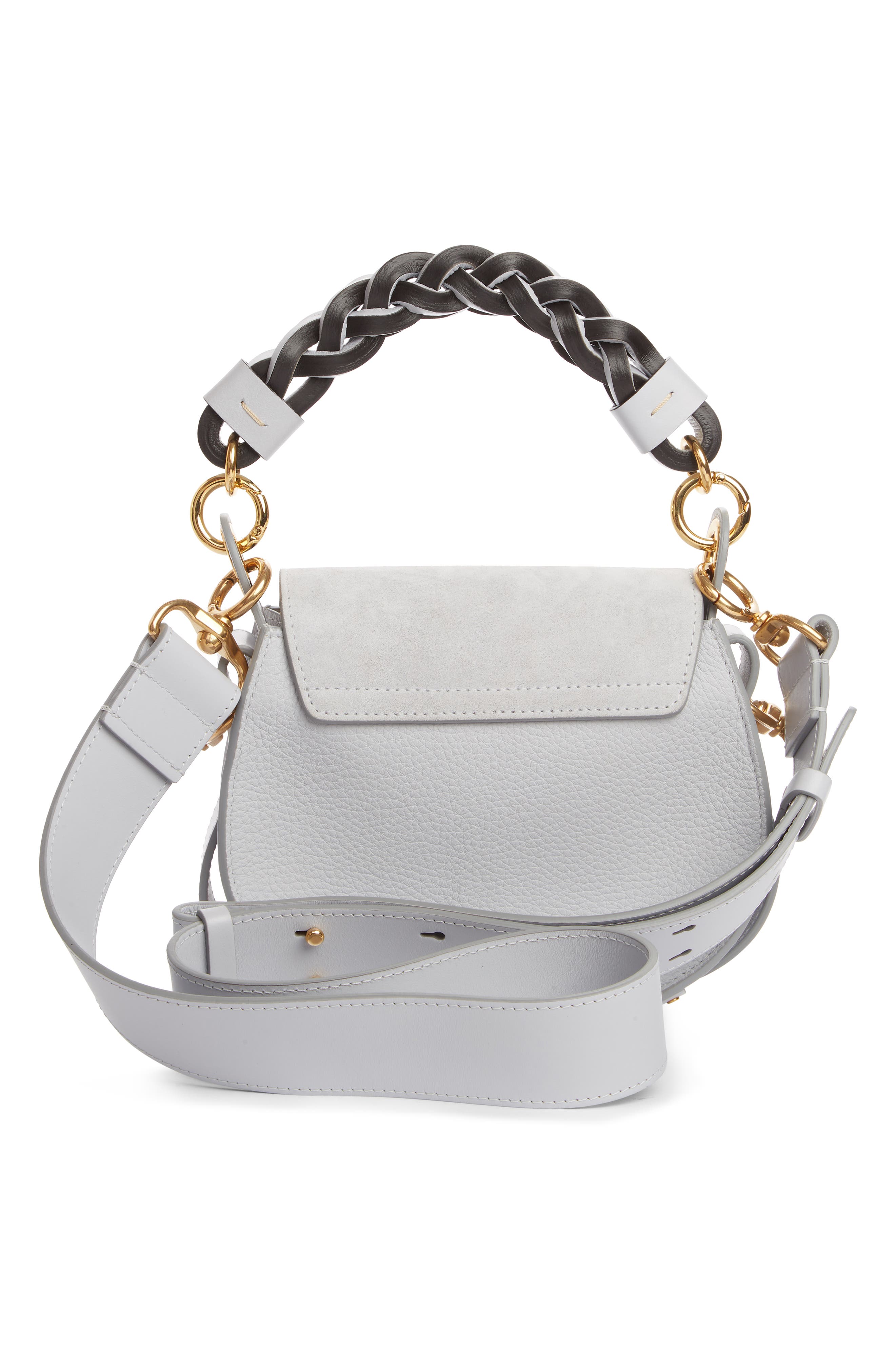 Chloé Small Tess Calfskin Leather Shoulder Bag, Alternate, color, 