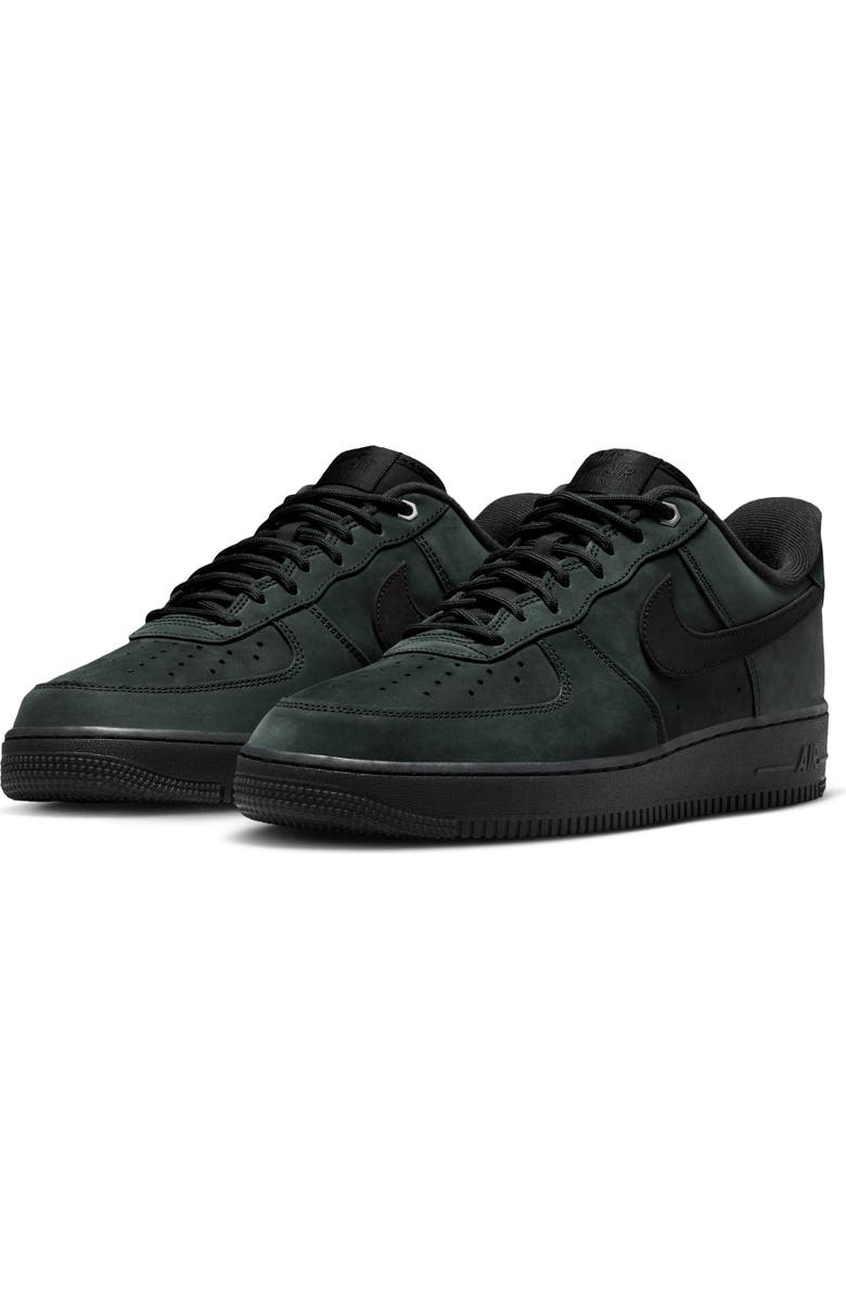 Nike Air Force 1 '07 WB Sneaker, Main, color, Black/ Black