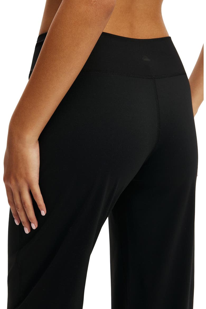 Women's Active Studio Wide Leg Pant, Alternate, color, Black
