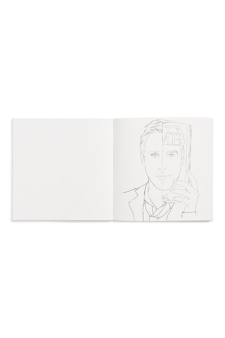 'Colour Me Good - Ryan Gosling' Coloring Book, Alternate, color, RYAN GOSLING