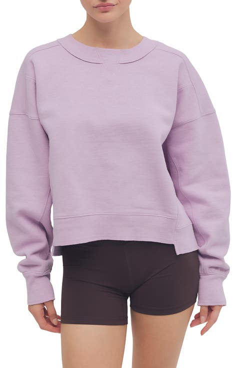 Intercept Crop Sweatshirt