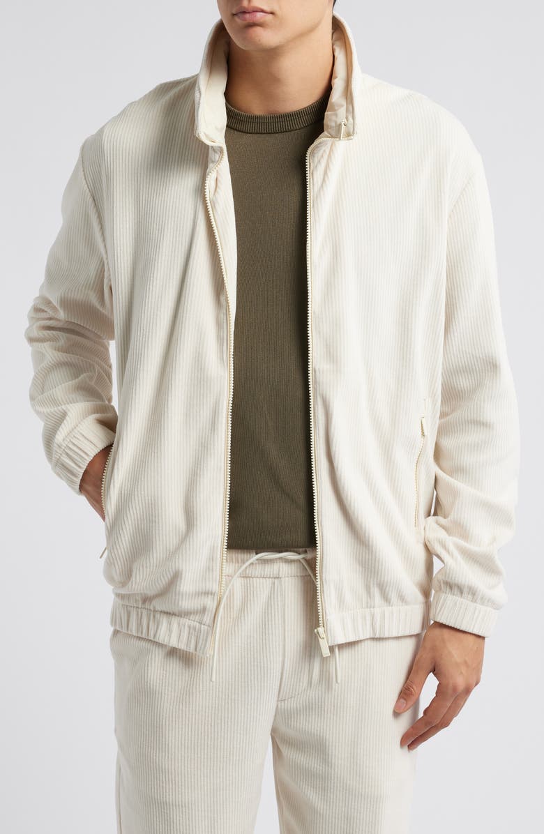 BOSS Shepherd Full Zip Hooded Jacket, Main, color, 