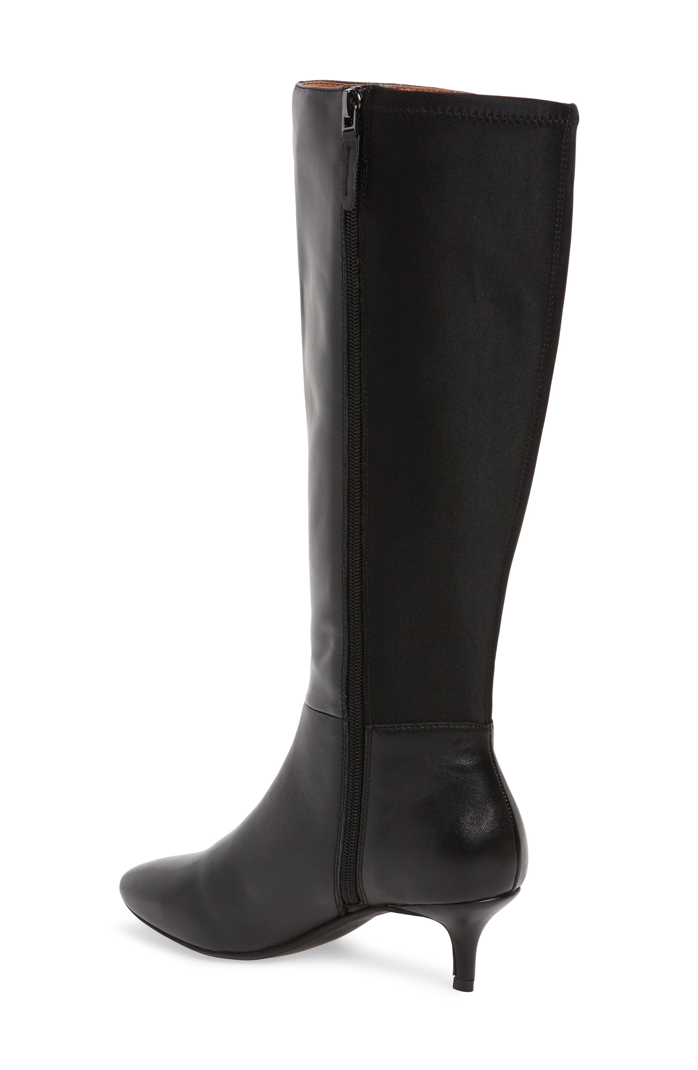 Sudini Beverly Stretch Back Knee High Boot, Alternate, color, 