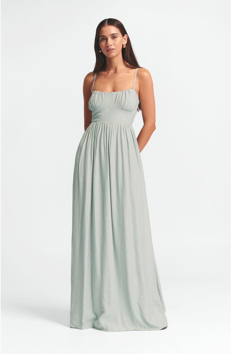 ST MRLO George Maxi Dress, Main, color, Light Sage