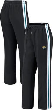 WEAR by Erin Andrews Women's WEAR by Erin Andrews Black Jacksonville Jaguars Color-Block Straight Leg Pants