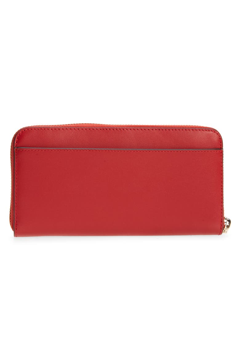 on a roll zip clutch, Alternate, color, LAVA FALLS