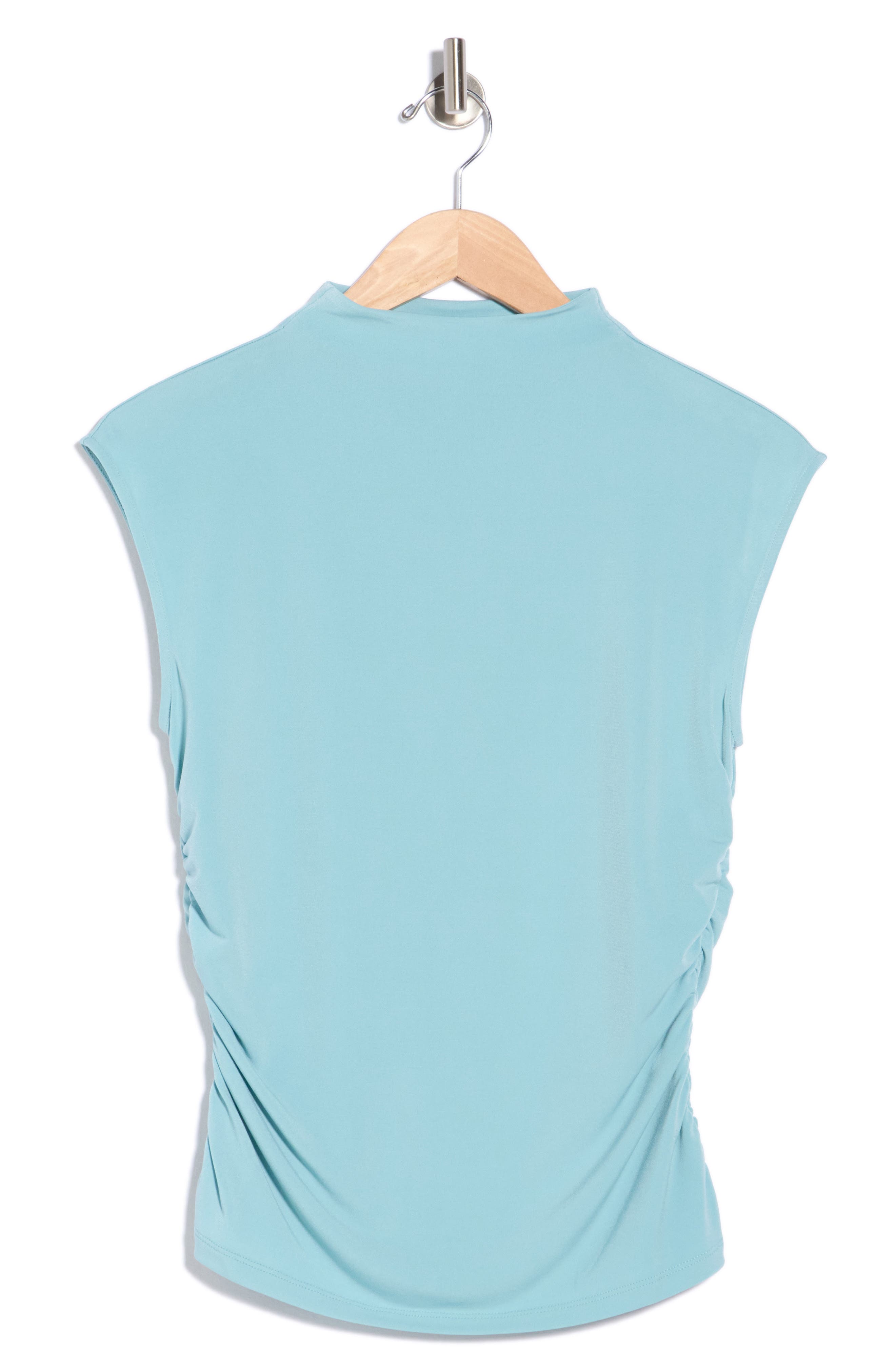 DKNY Funnel Neck Jersey Top