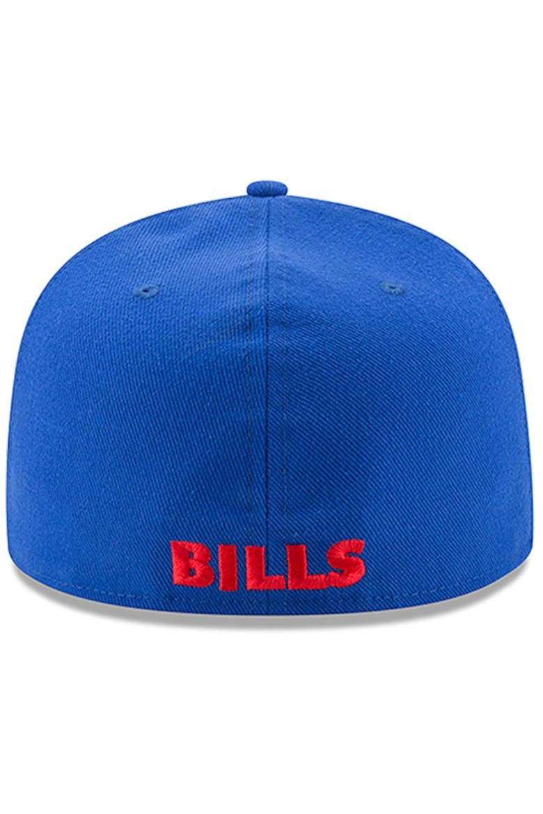 Men's New Era Royal Buffalo Bills Omaha Throwback 59FIFTY Fitted Hat, Alternate, color, Royal