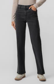 KUT from the Kloth Avery High Waist Fab Ab Easy Straight Jeans