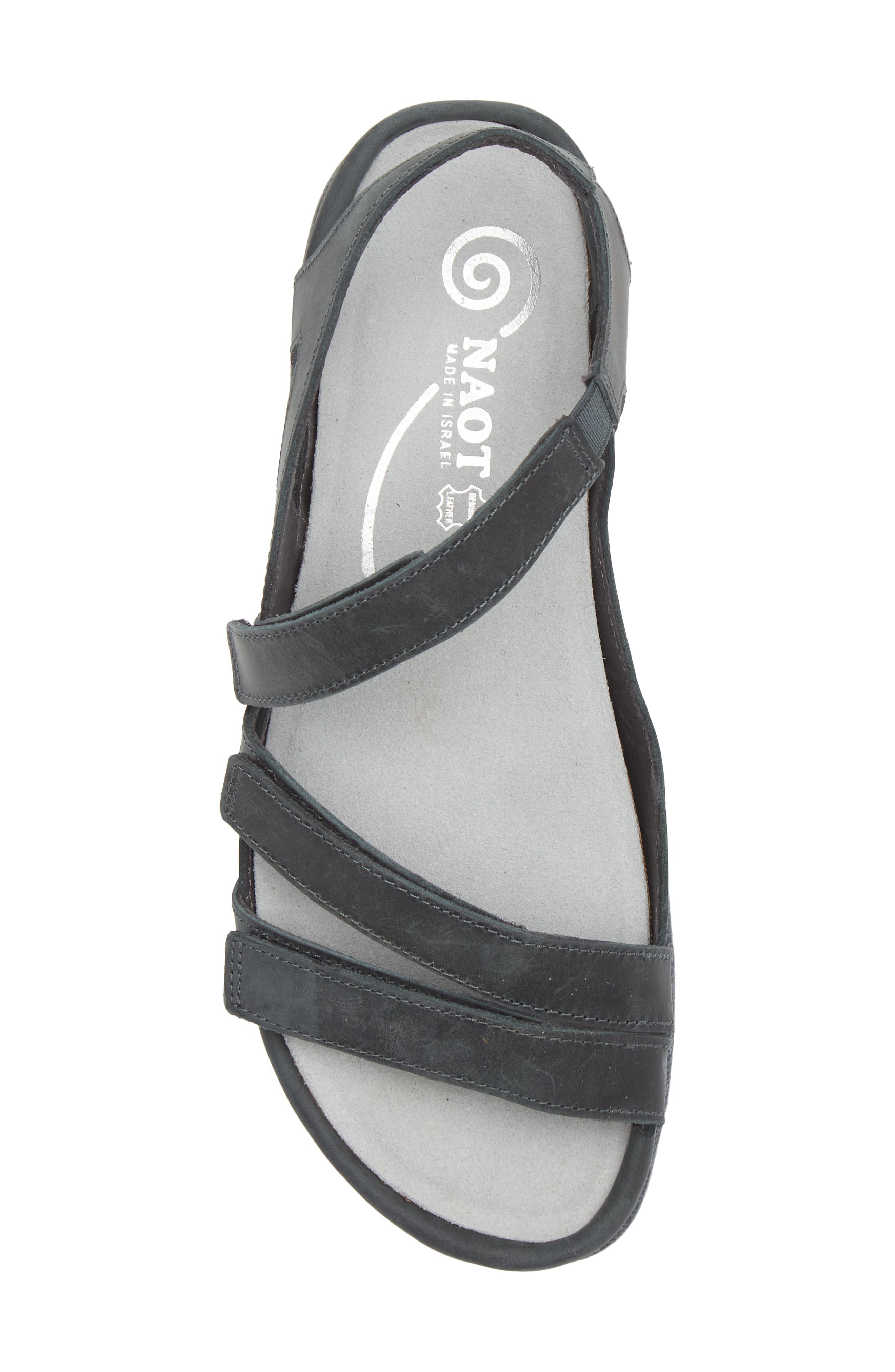 Naot Whetu Water Repellent Sandal, Alternate, color, Oily Shadow Nubuck