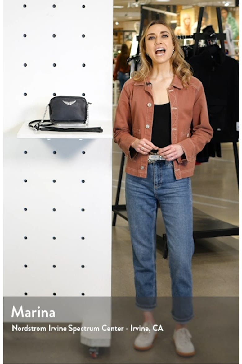 Boxy Extra Small Tassel Leather Crossbody Bag video