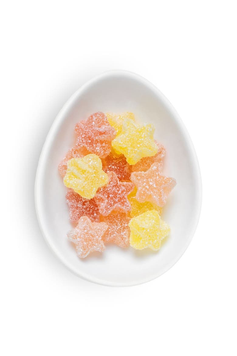 Set of 3 Charlie Brown Super Sour Stars, Alternate, color, NO COLOR