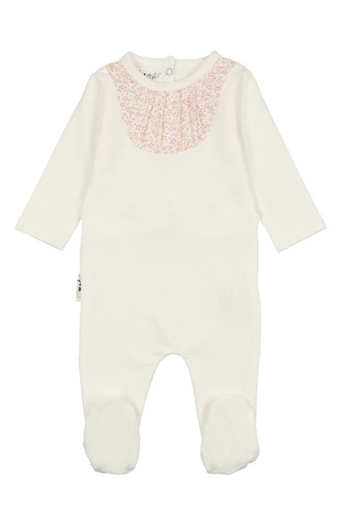 Pleated Bib Footie (Baby)