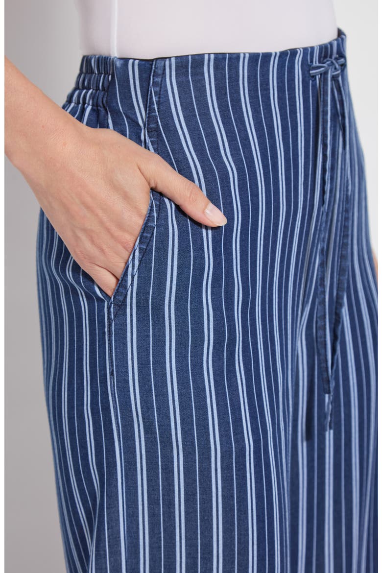 Serafina Wide Leg Trousers, Alternate, color, VACAY CHAMBRAY STRIPE