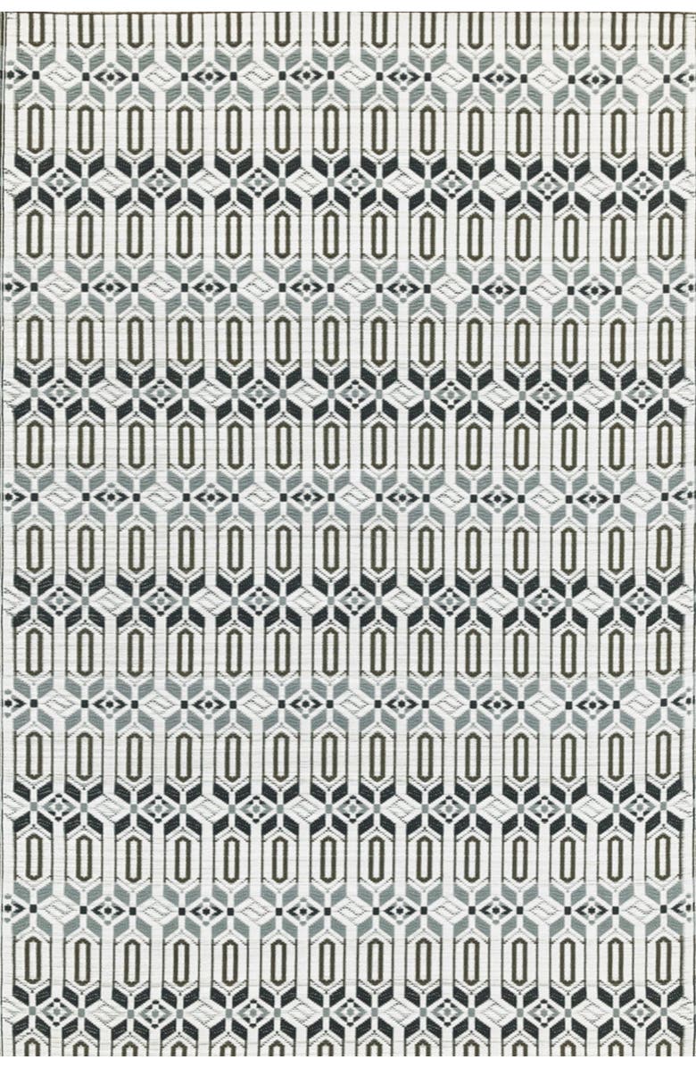Mad Mats Moroccan Rug, Main, color, Cool Silver - 6'X9'