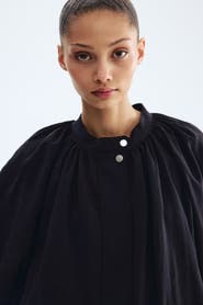 H&M Balloon-sleeved modal jacket