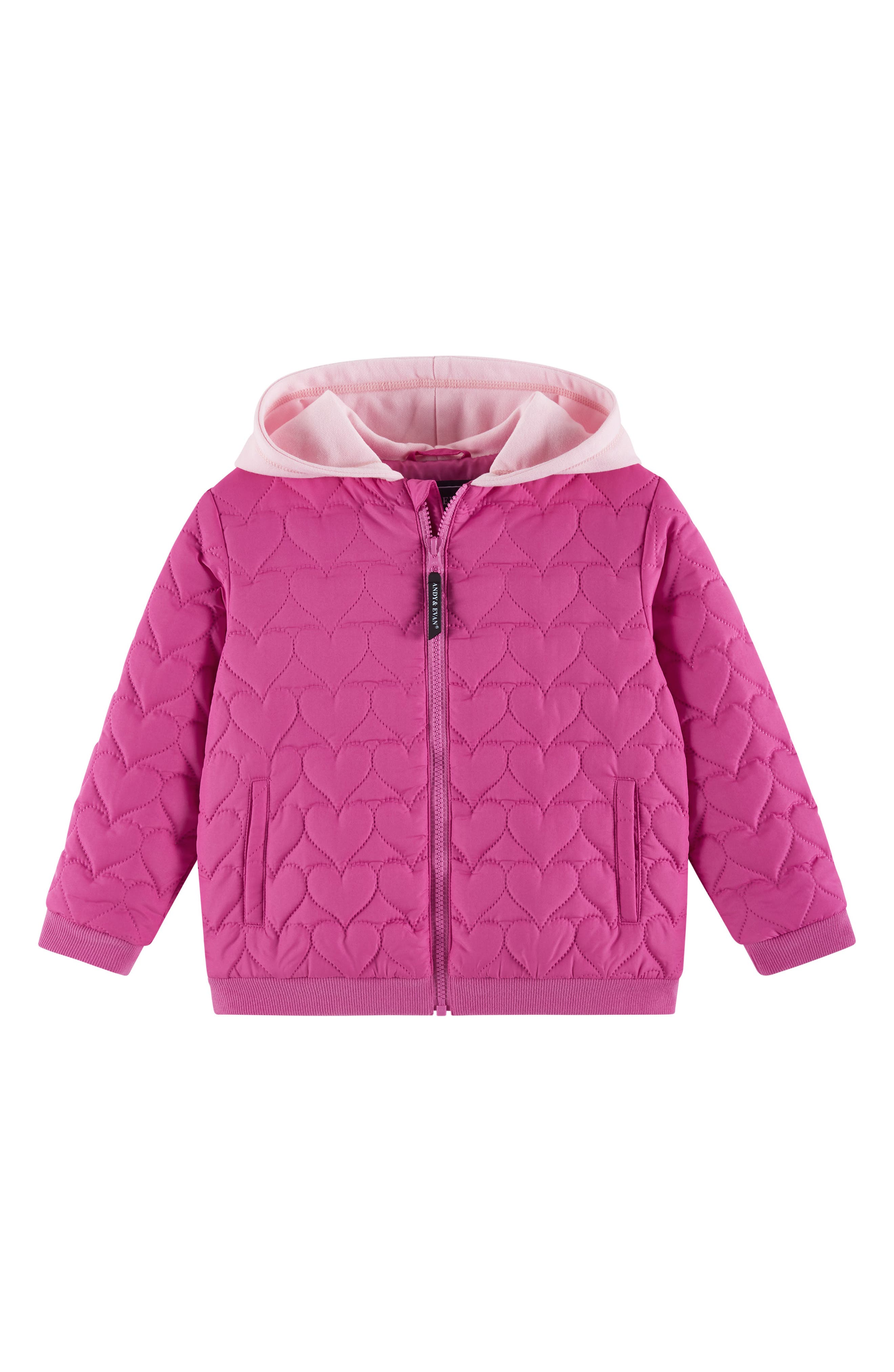 Andy & Evan Kids' Quilted Hooded Jacket