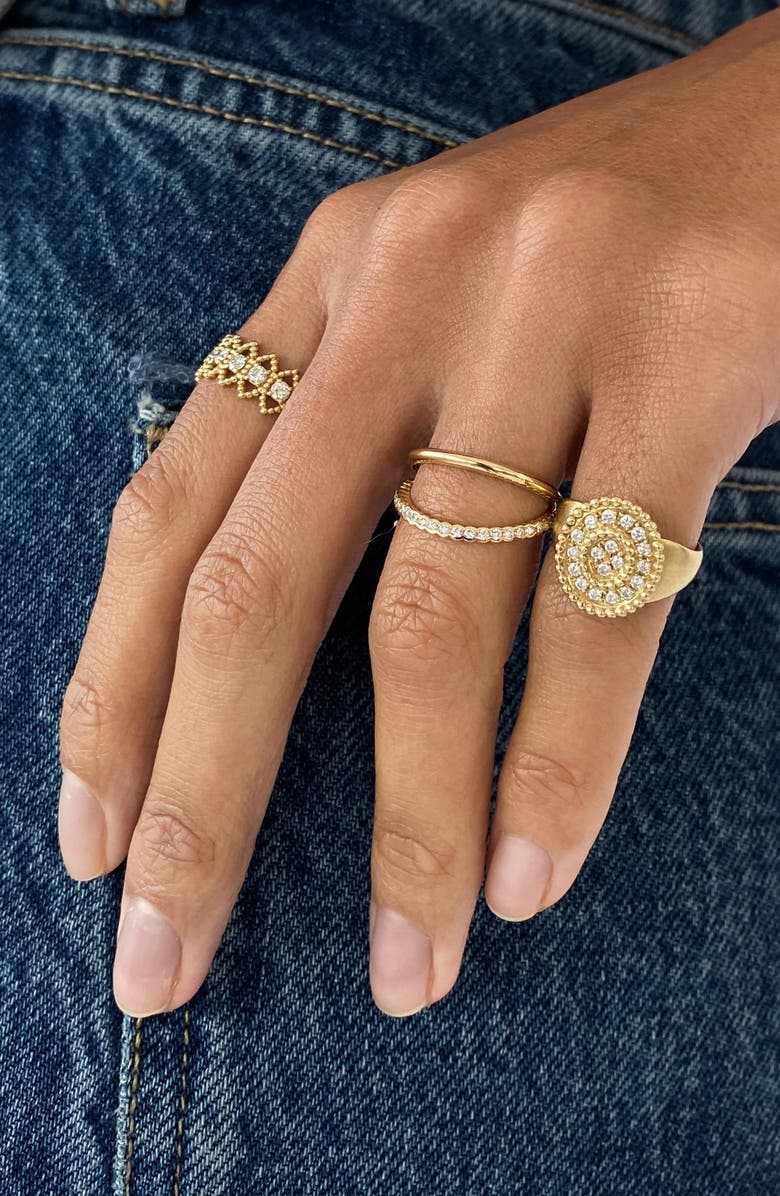 Kimai Prime Lab Created Diamond Cocktail Ring, Alternate, color, 