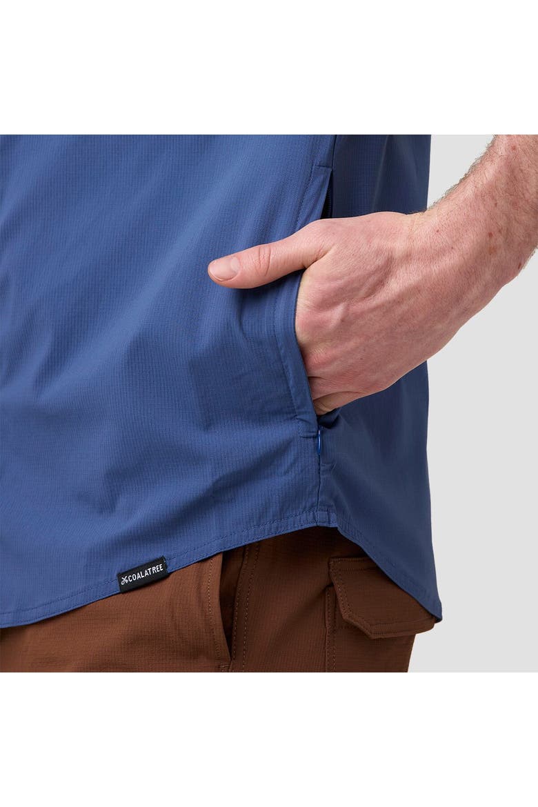 Switchback Short-Sleeve Shirt - Men's, Alternate, color, Blue