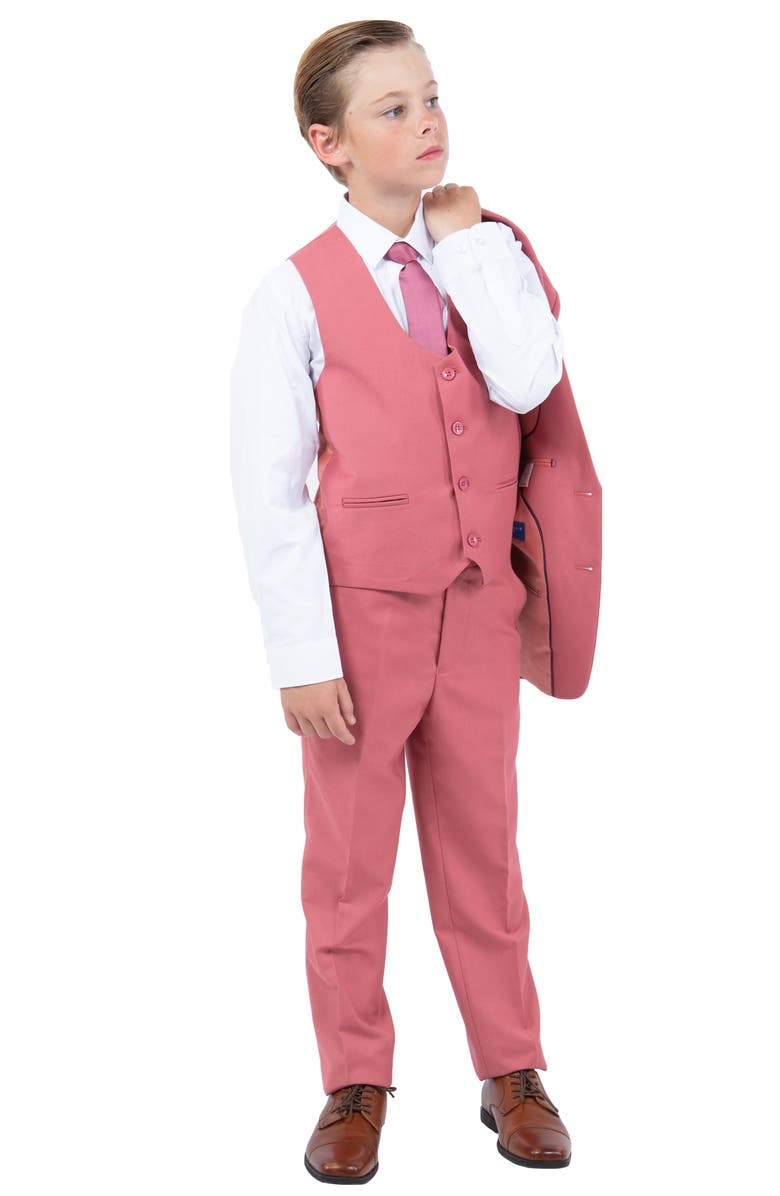 Perry Ellis Kids' Mauve Five-Piece Suit, Alternate, color, Mauve