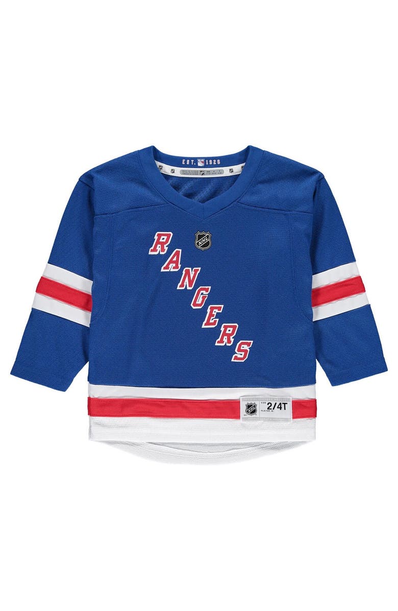 Outerstuff Toddler Artemi Panarin Blue New York Rangers Home Replica Player Jersey, Alternate, color,