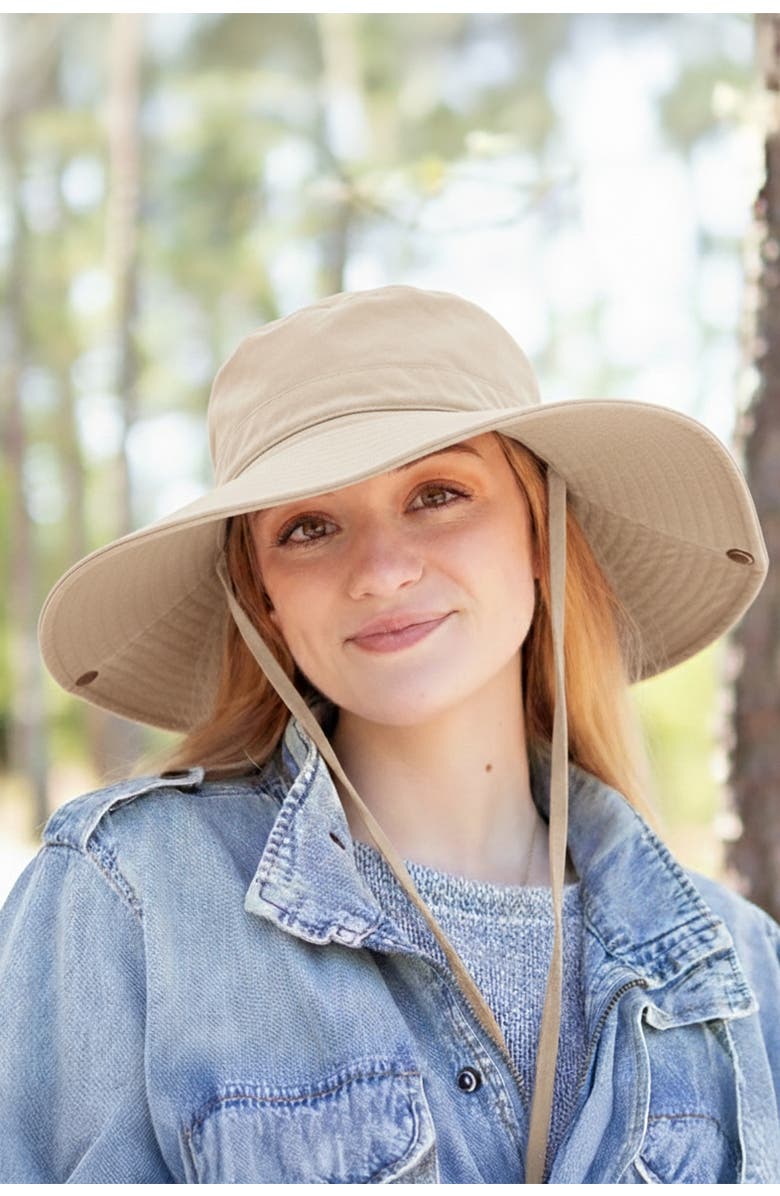 Kanut Sports Alice Women's Wide Brim Hat, Alternate, color, Papyrus