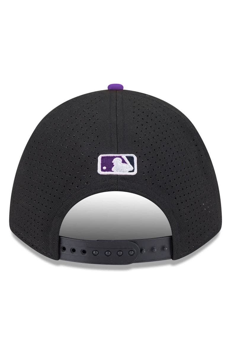 New Era Men's New Era Black/Purple  Colorado Rockies 2025 MLB All-Star Game 9FORTY M-Crown Adjustable Hat, Alternate, color, Black
