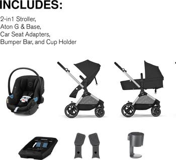 EOS Stroller & Aton G Car Seat Travel System