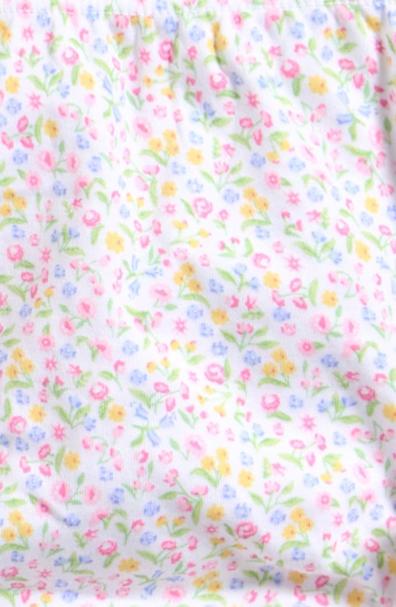 Kissy Kissy Floral Smocked Pima Cotton Dress & Bloomers, Alternate, color,