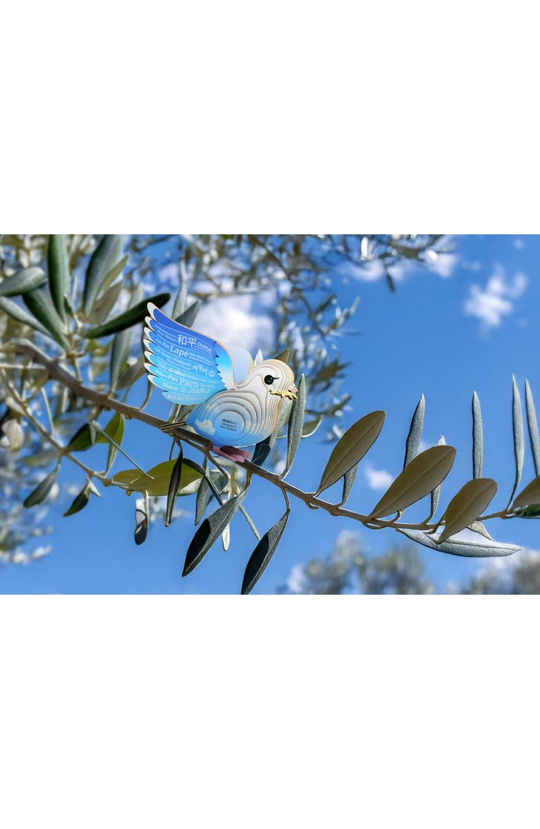 Eugy Puzzles Dove 3D Puzzle - contains 28 puzzle pieces, Alternate, color, NO COLOR