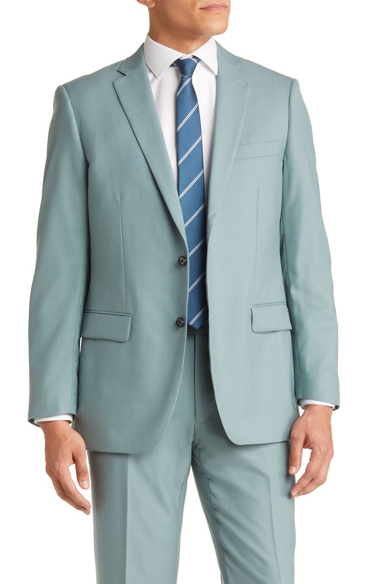 Indochino Harrogate Solid Wool & Cashmere Suit, Alternate, color, 