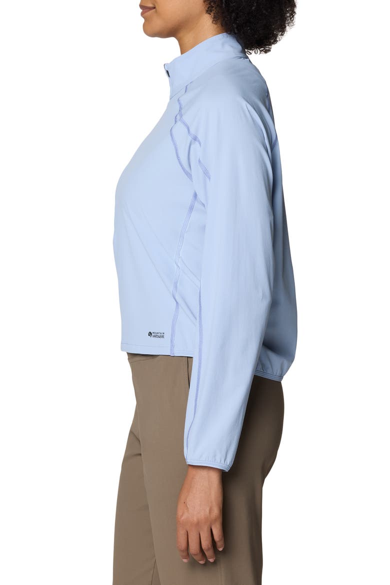 Sunshield Half-Zip UPF 50+ Jacket, Alternate, color, BEACH BREEZE