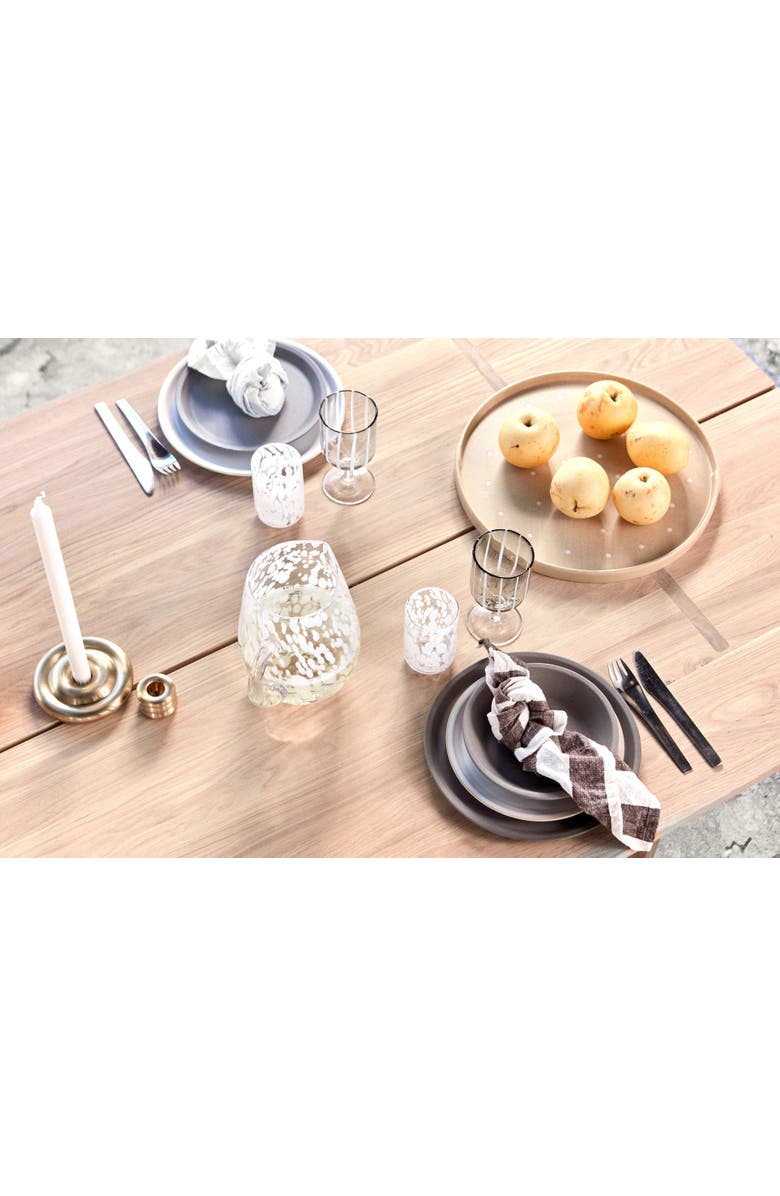 OYOY Yuka Dinner Plate - Set of 2, Alternate, color, Stone