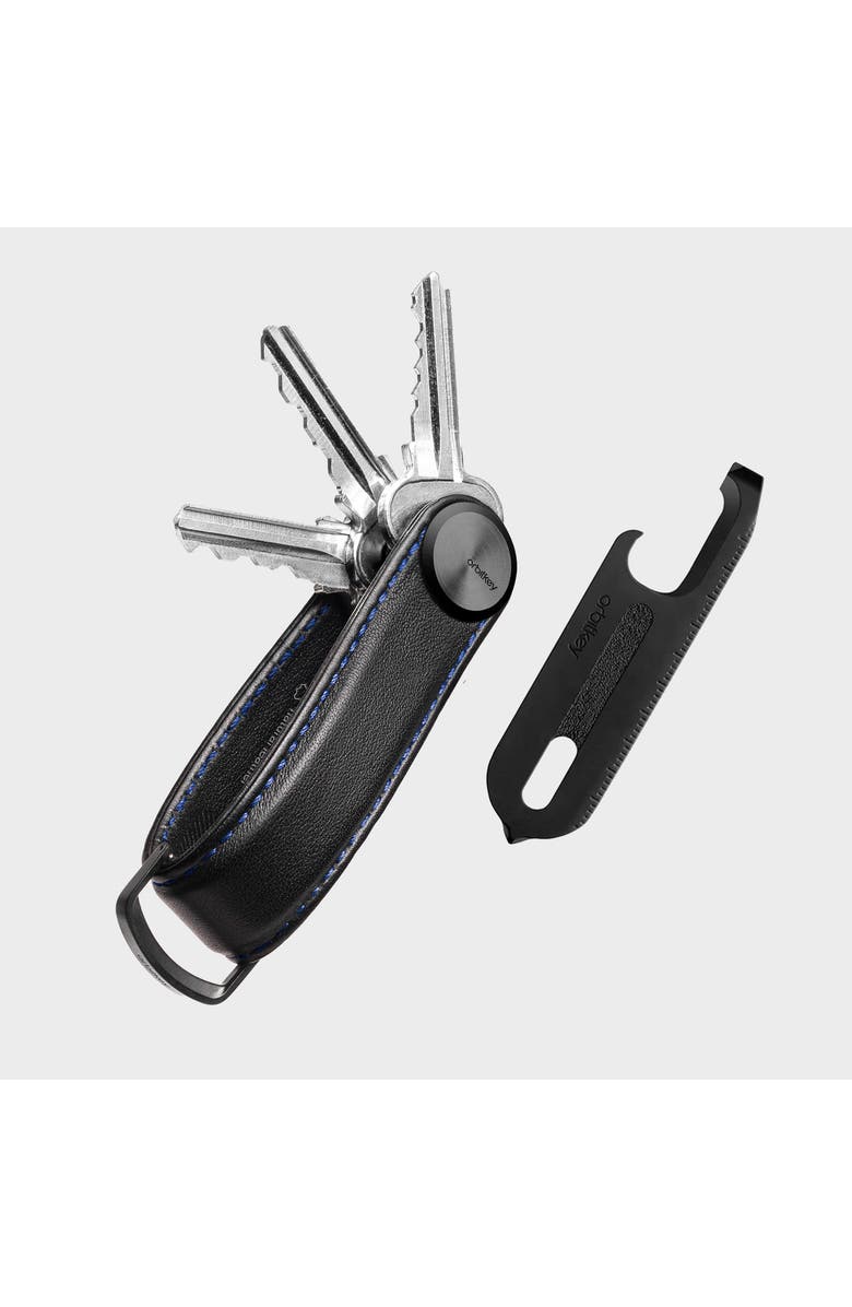 Orbitkey Key Organiser Pro + Multitool v2 Set, Alternate, color, Black/Blue