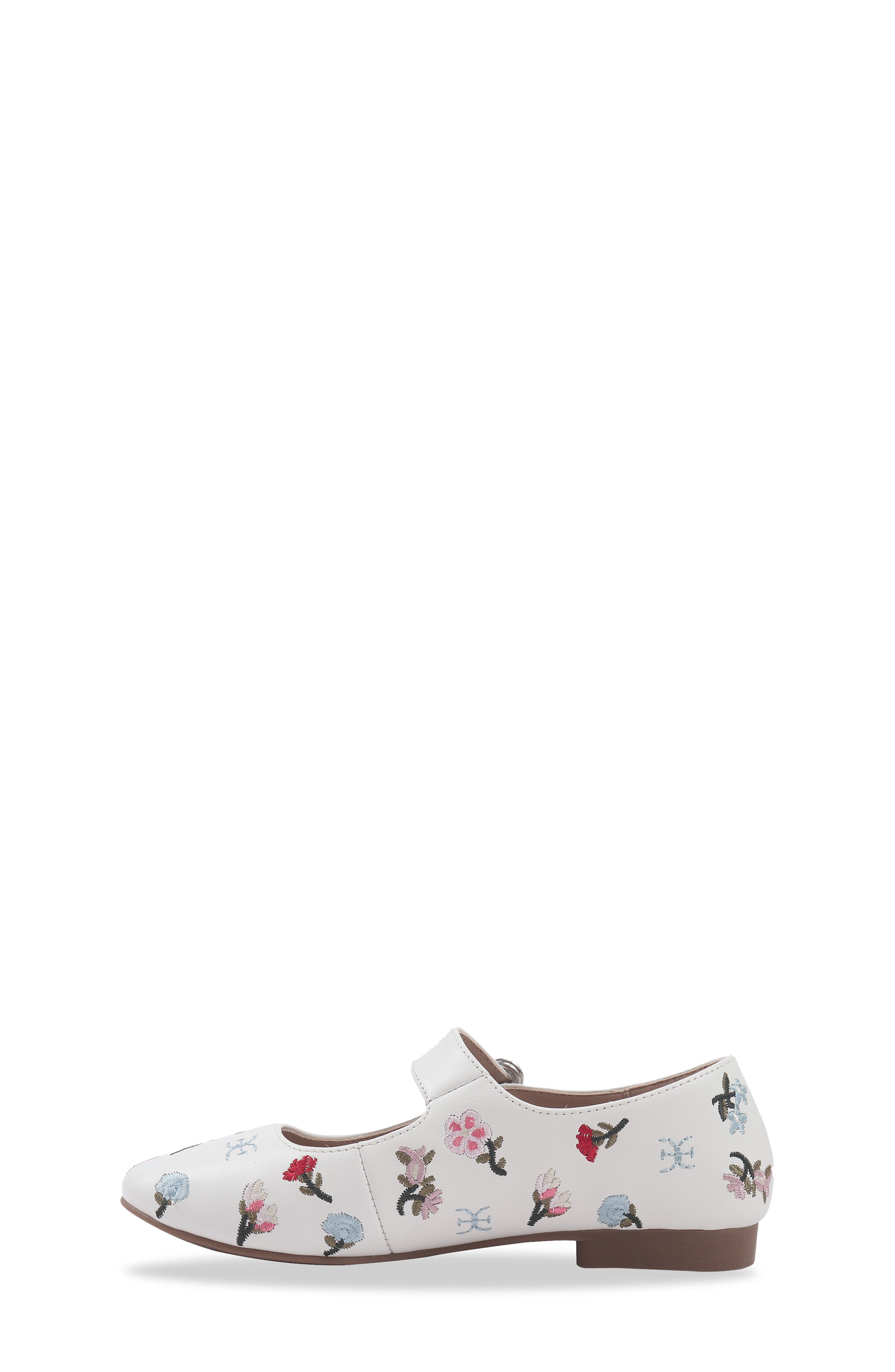 Sam Edelman Kids' Michaela Embroidered Mary Jane Flat, Alternate, color, Floral
