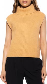 Alexia Admor Jaylani Sleeveless Turtleneck Sweater