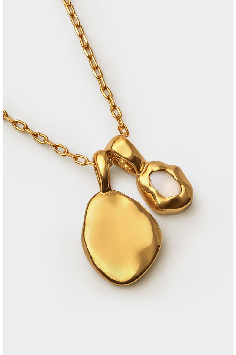 Birthstone Necklace, Alternate, color, April (Rock Crystal)