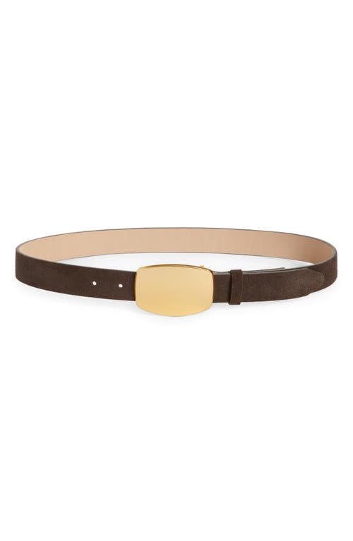 rag & bone Wyatt Leather Belt in Brown at Nordstrom, Size Small