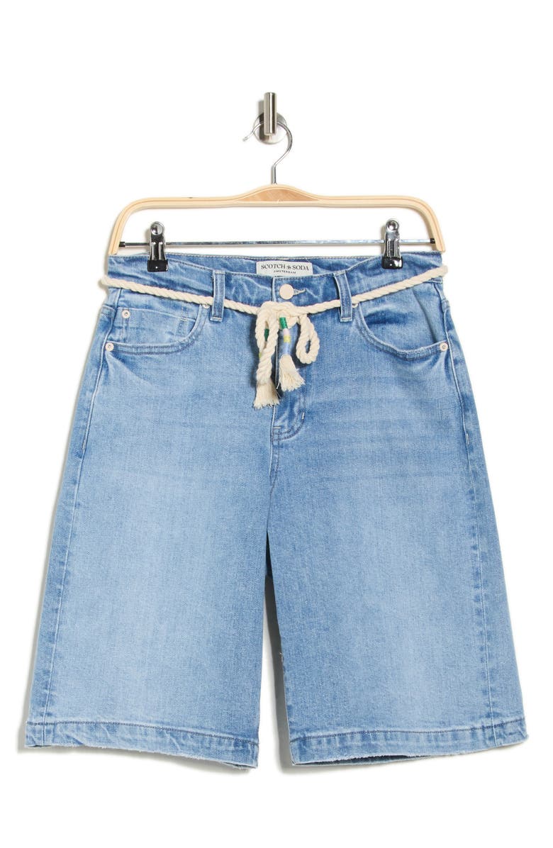 Scotch & Soda The Straight Leg Bermuda Shorts, Alternate, color, Sea Side