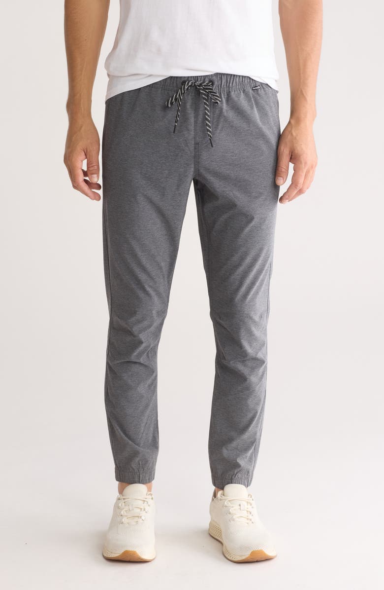 Hurley Off Duty Twill Joggers, Main, color, Dark Grey