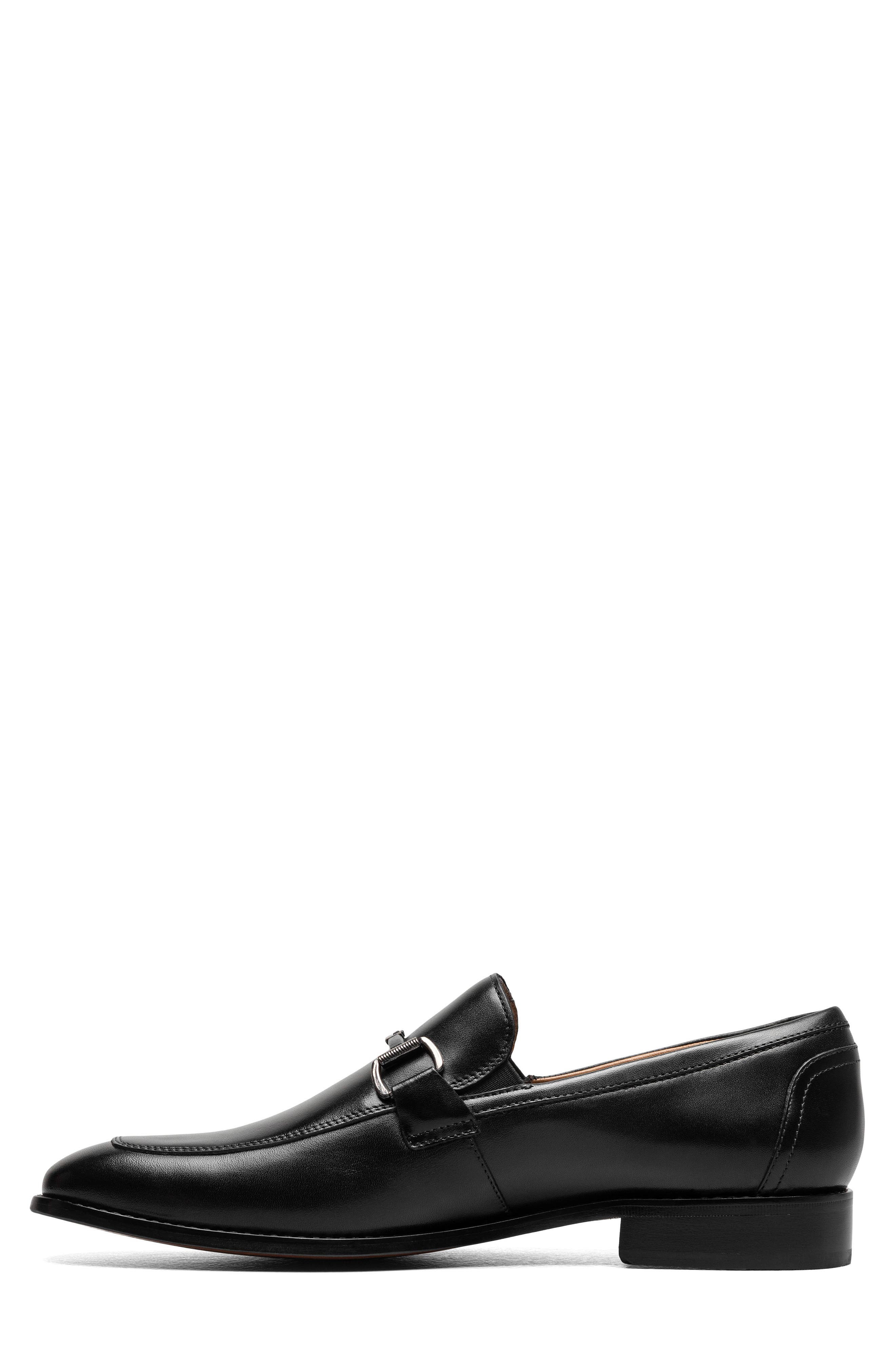 Florsheim Conetta Apron Toe Bit Loafer, Alternate, color, Black