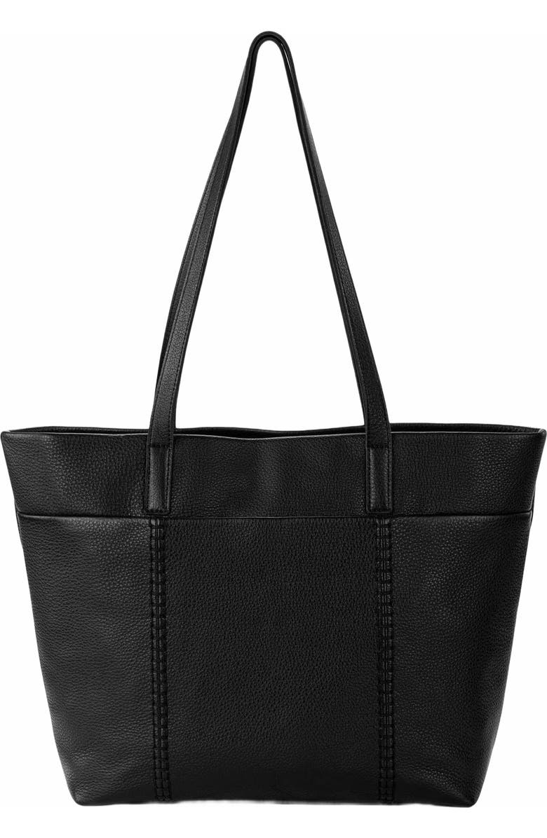 The Sak Metro Tote Bag - Leather, Main, color, Black